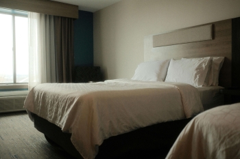 a hotel room in Westminster